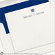 Captain's Wheel Letterpress Flat Note Cards Image 4 of 4
